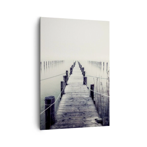Quadro em tela - Mergulhe em paz - 70x100 cm