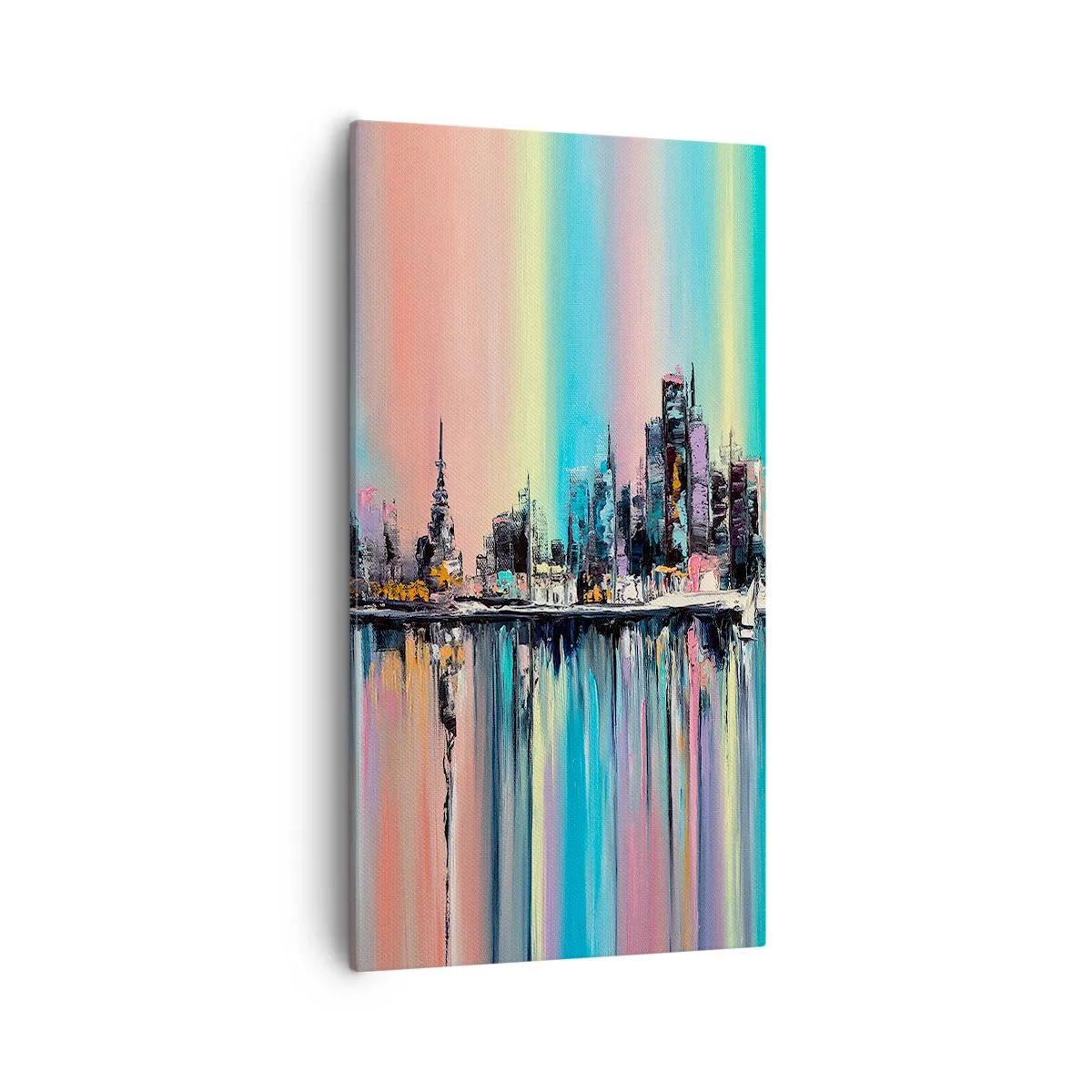 Quadro em tela - Brilho da noite - 55x100 cm