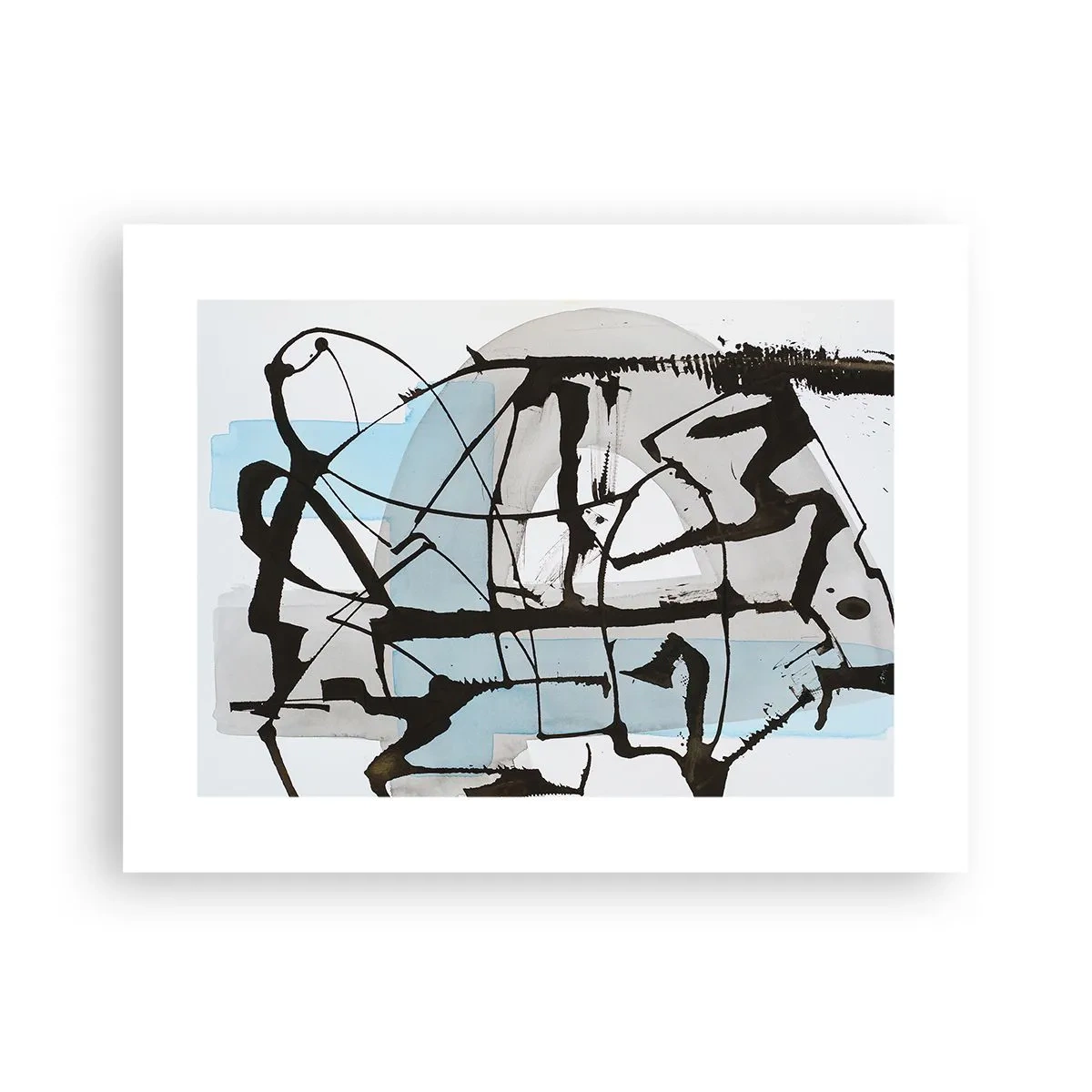 Pôster - Azul mesmo assim - 40x30 cm