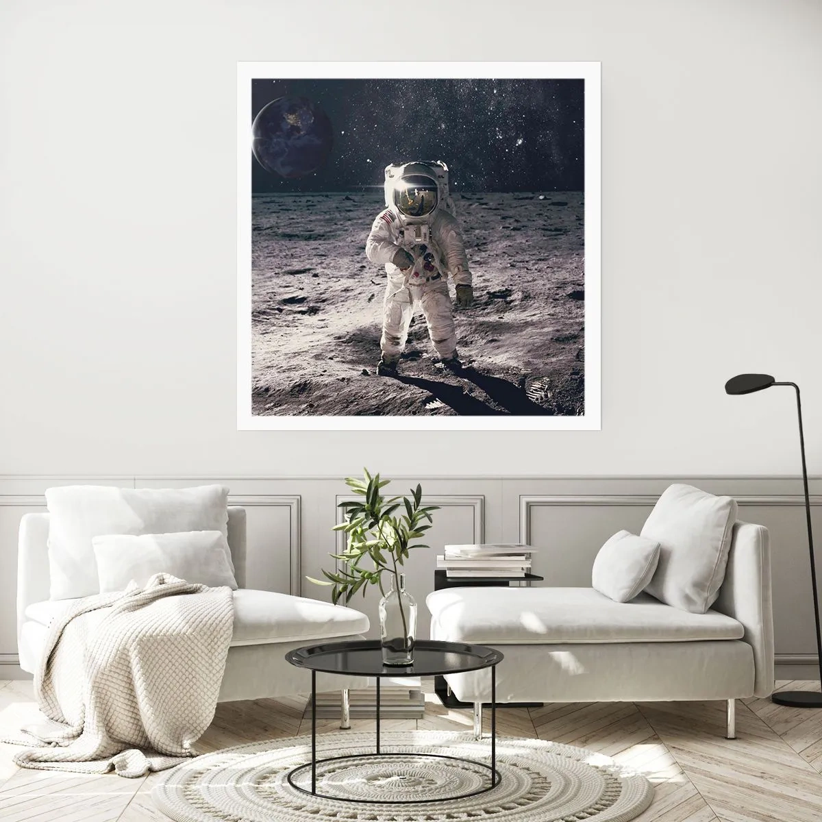 Pôster - Saudações da Lua - 60x60 cm