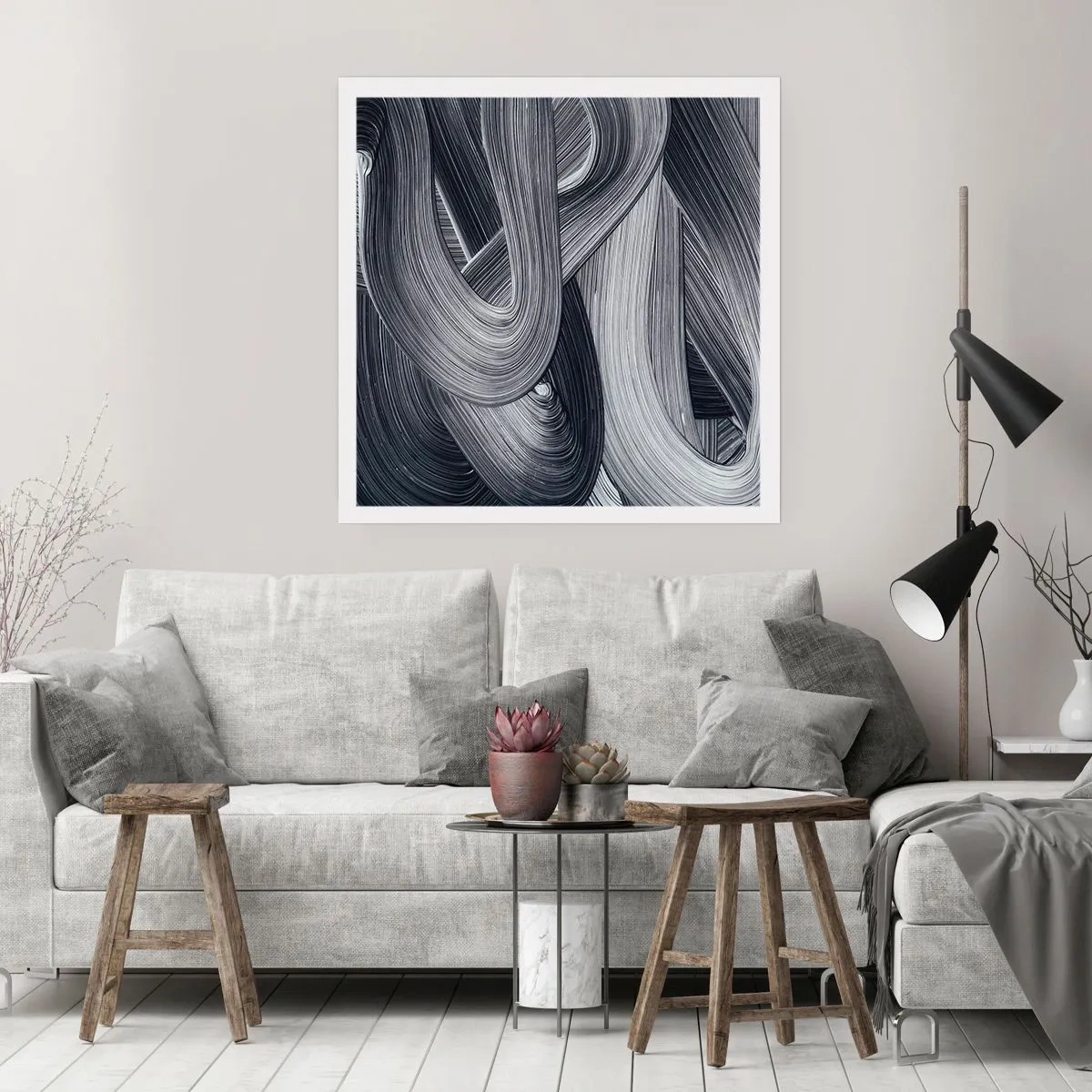 Pôster - A fluidez da realidade - 30x30 cm