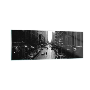 Quadro em vidro - Outro dia como todos os dias - 140x50 cm