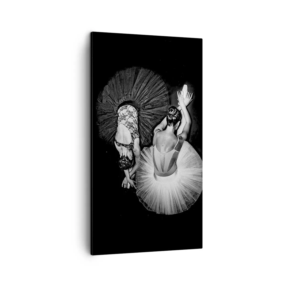 Quadro em tela - Jin e yang – o equilíbrio perfeito - 45x80 cm