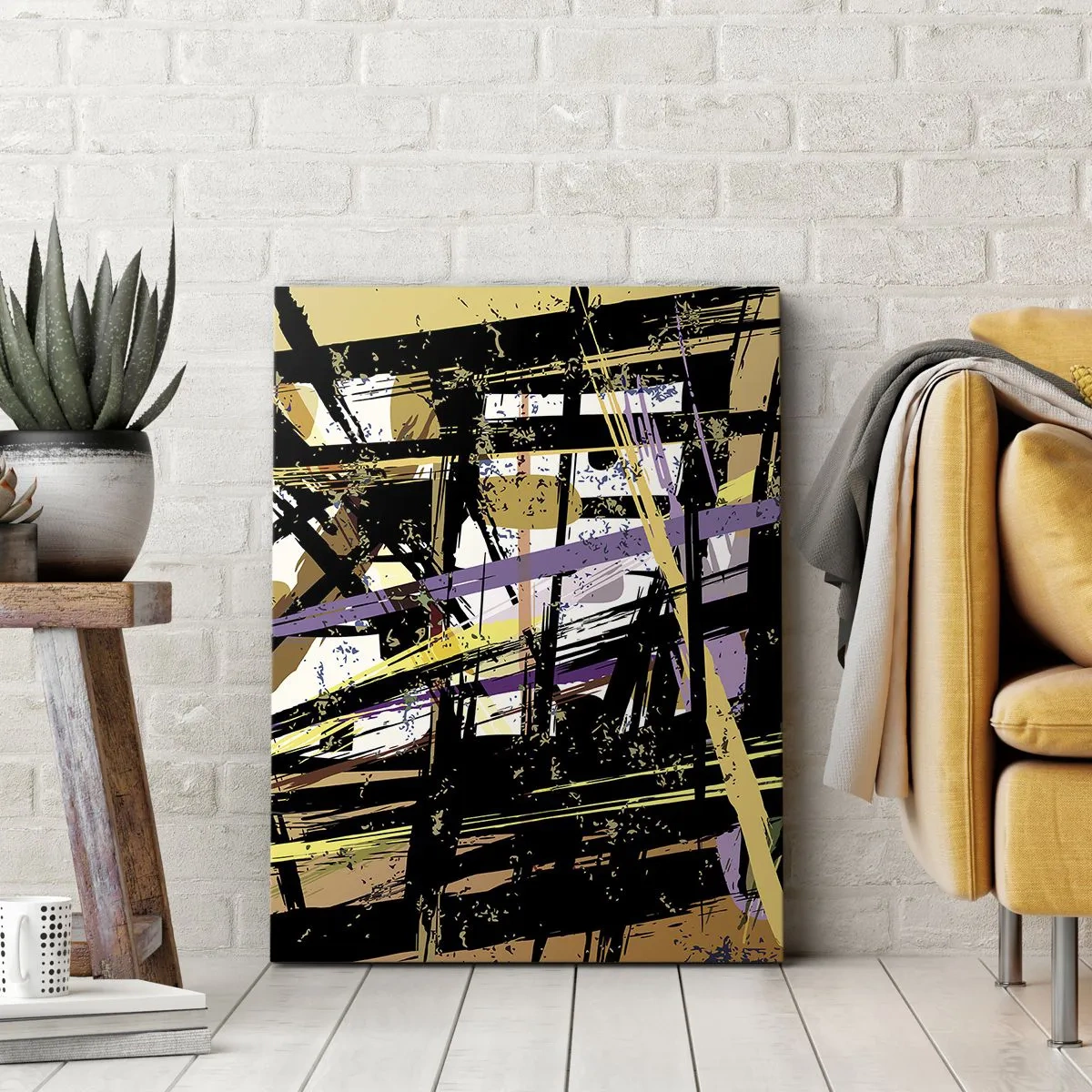 Quadro em tela - Corte afiado - 80x120 cm