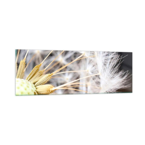 Quadro em vidro - Pouco antes de partir - 90x30 cm