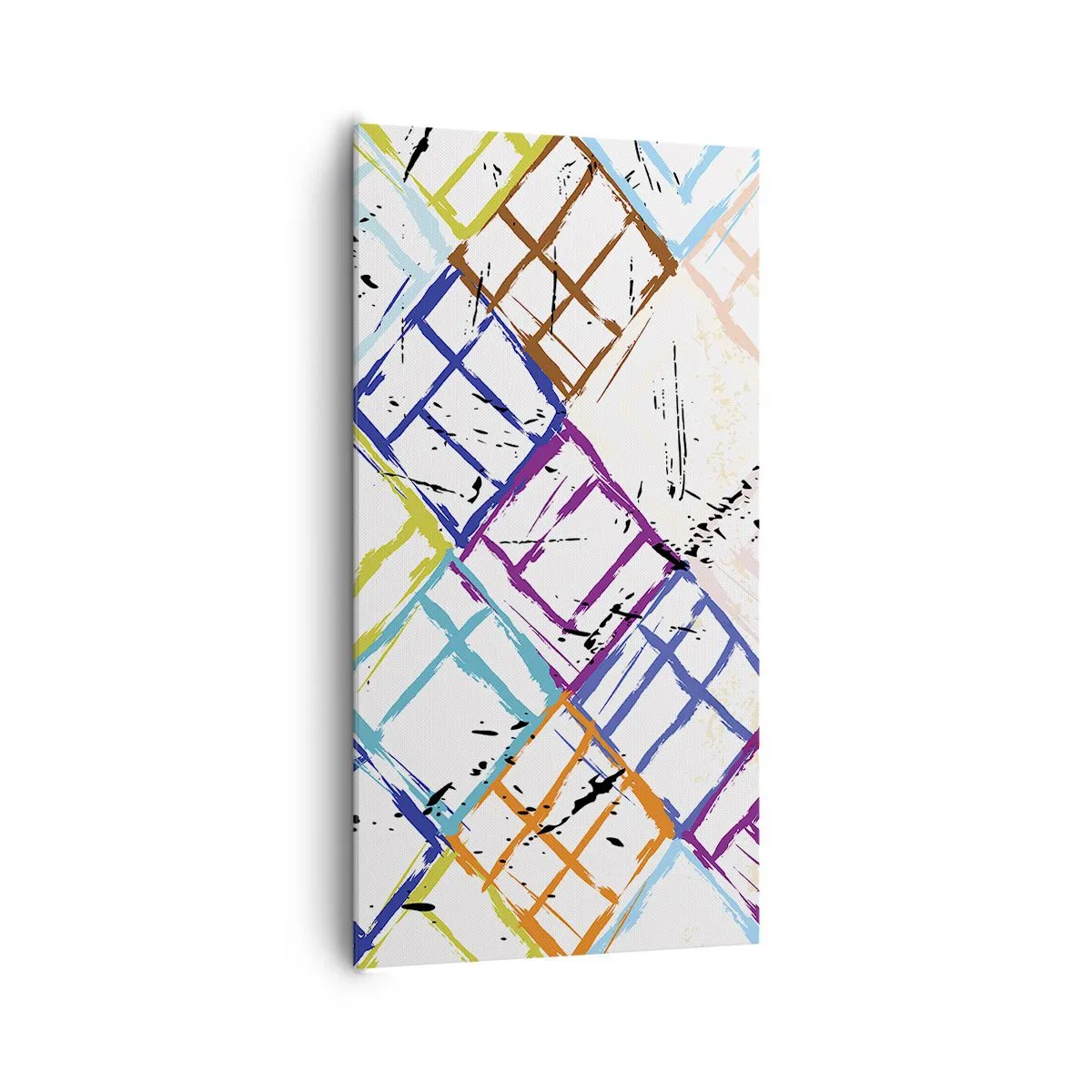 Quadro em tela - Quartos para alugar - 65x120 cm