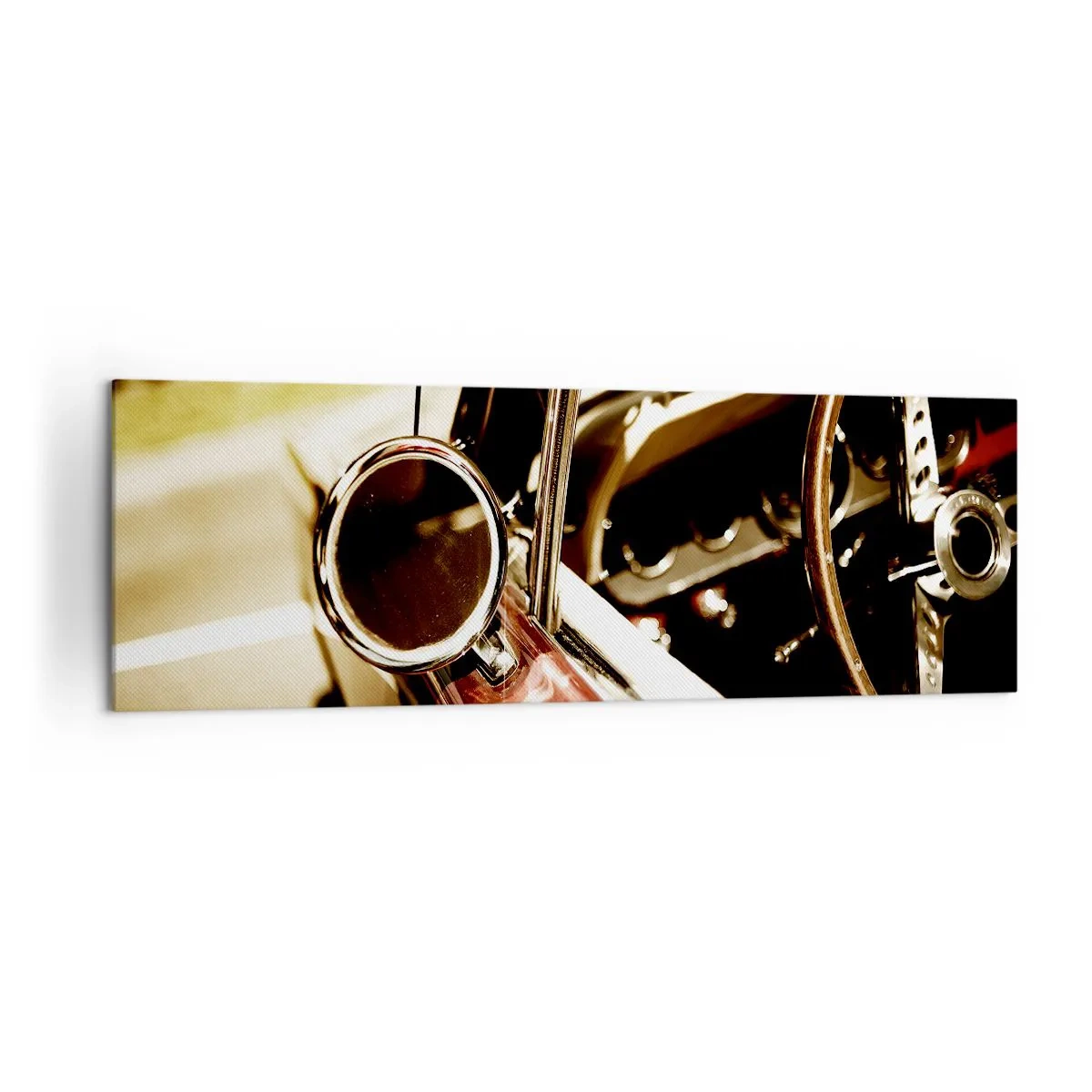 Quadro em tela - Um carro com alma - 160x50 cm