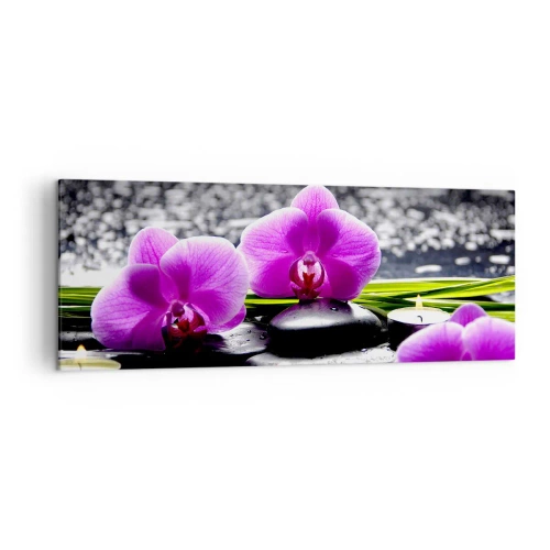 Quadro em tela - Afogar-se na paz e sossego - 140x50 cm