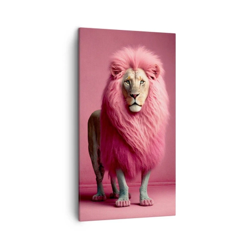 Quadro em tela - Não tens mais medo - 45x80 cm