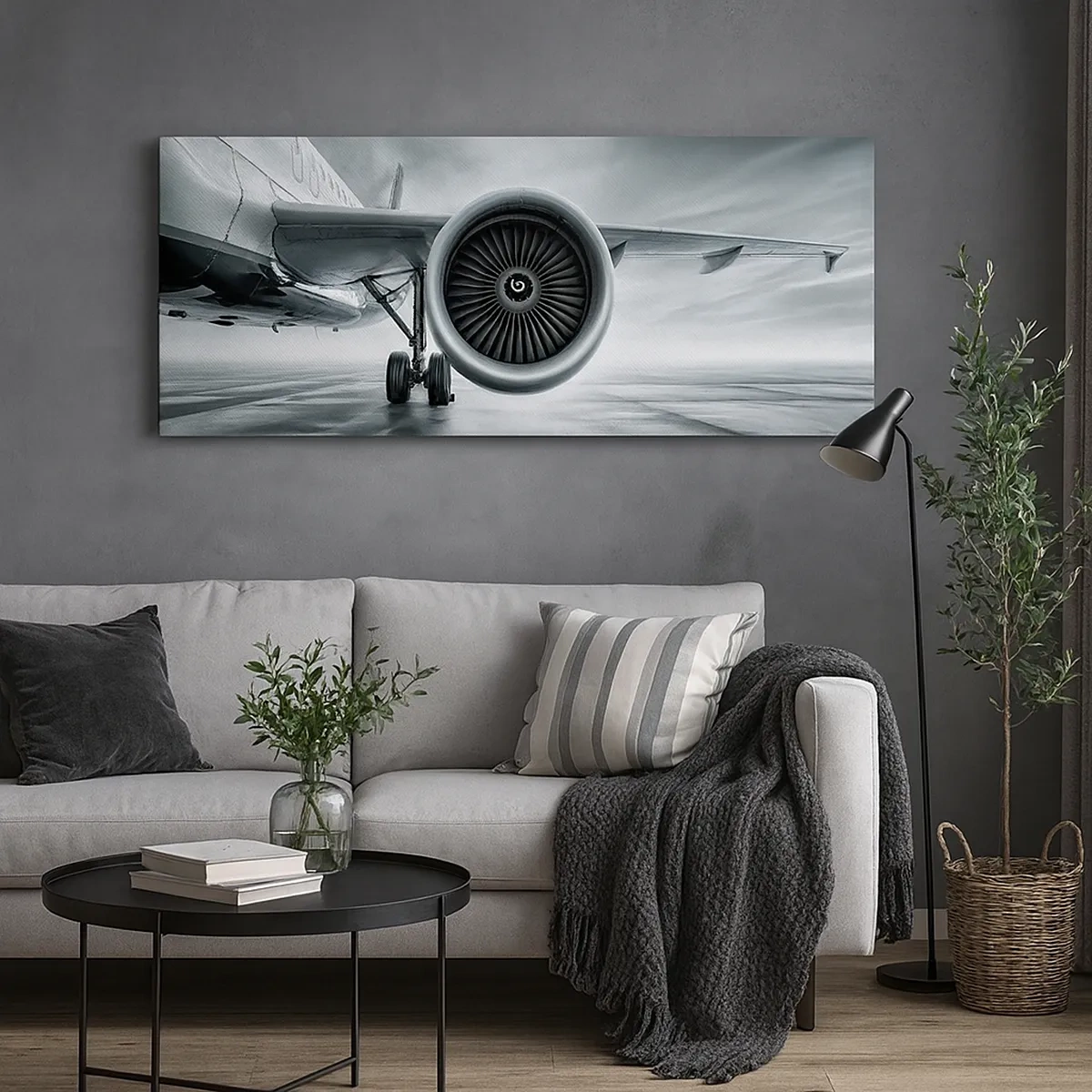 Quadro em tela - Há poder! - 30x30 cm