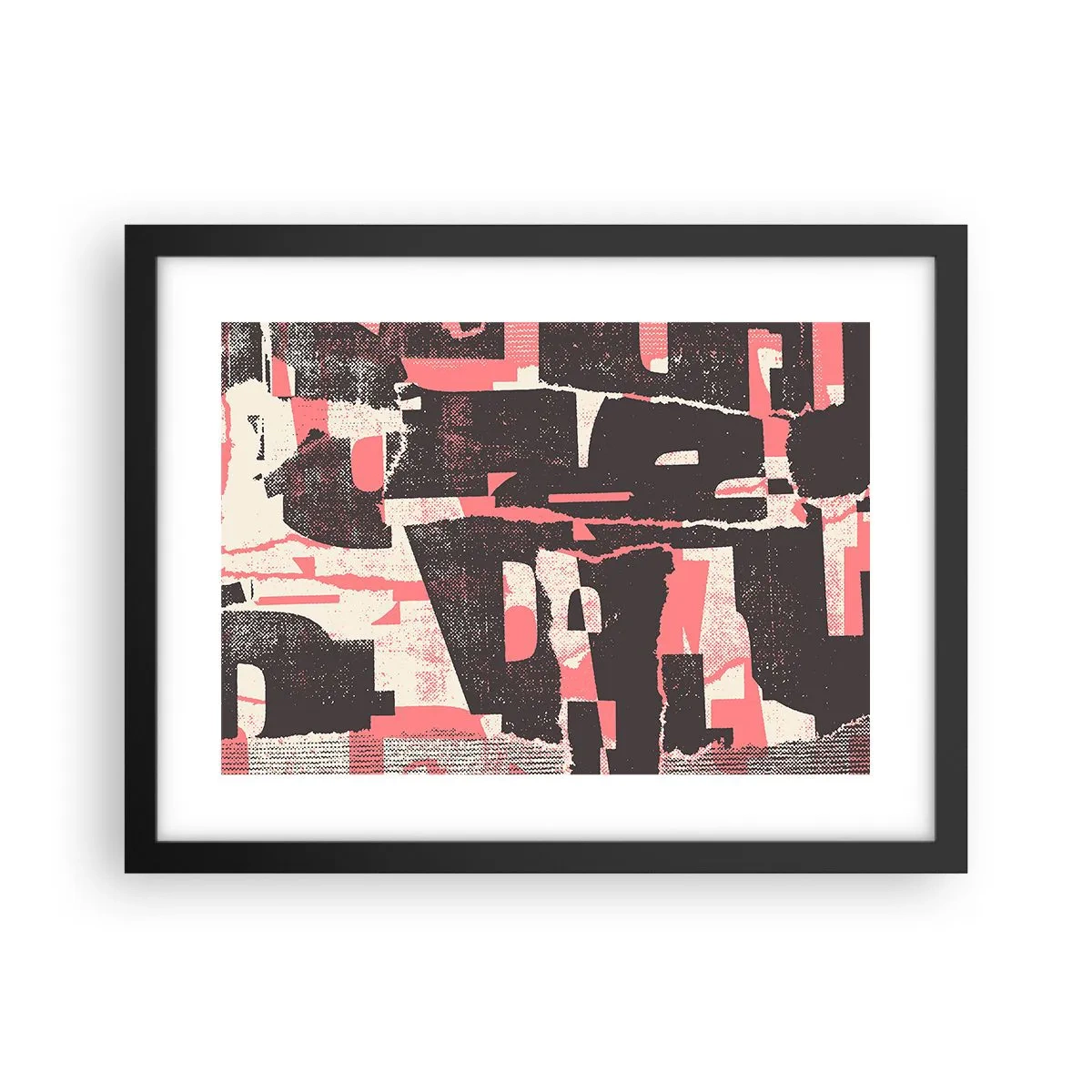 Pôster com moldura preta - Todo esse barulho - 40x30 cm