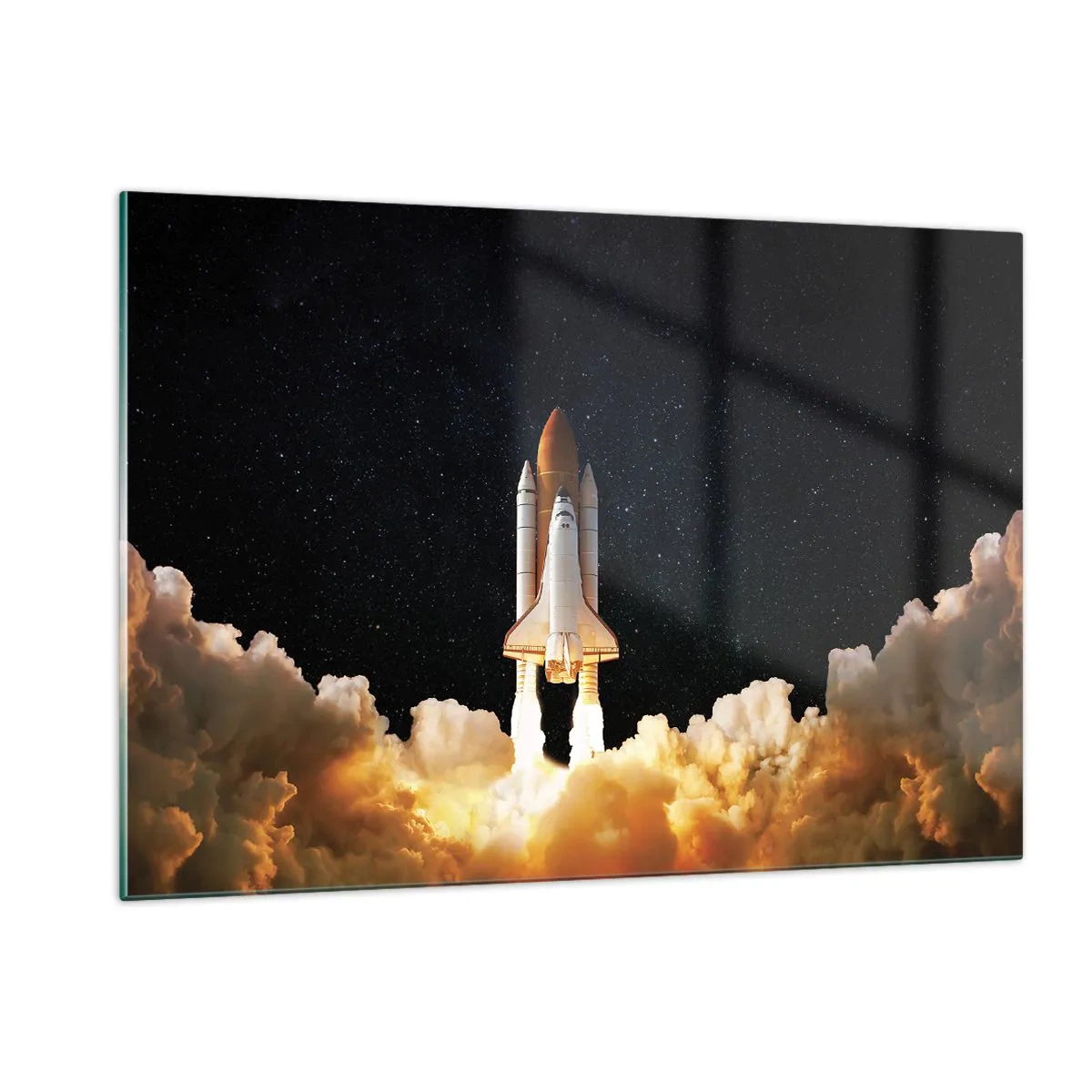 Quadro em vidro - Ad astra! - 120x80 cm