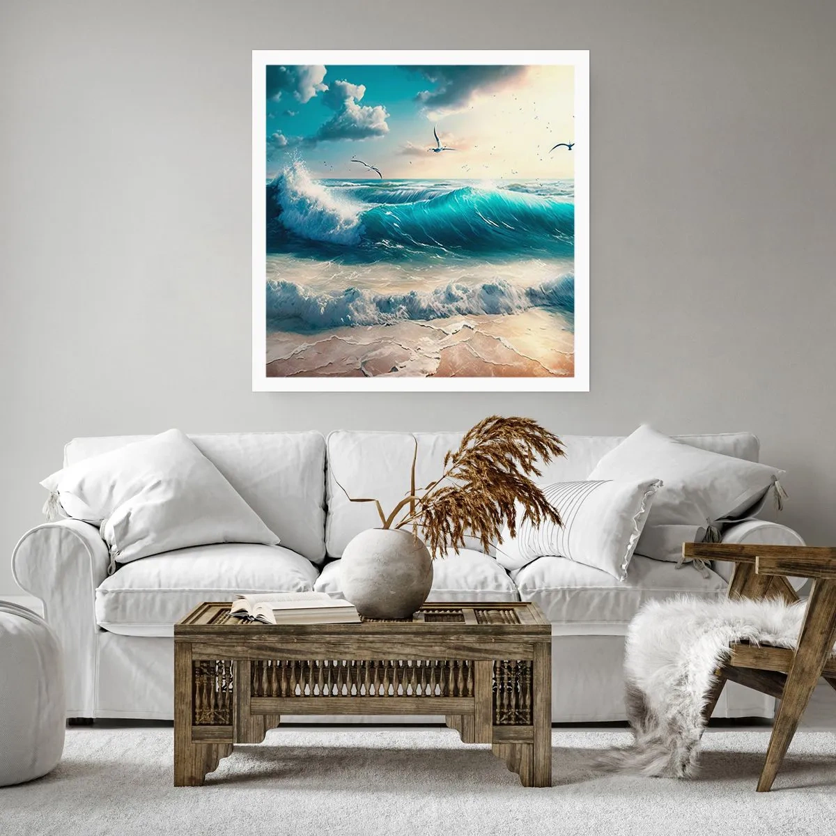 Pôster - Cantarola apenas para si - 50x50 cm