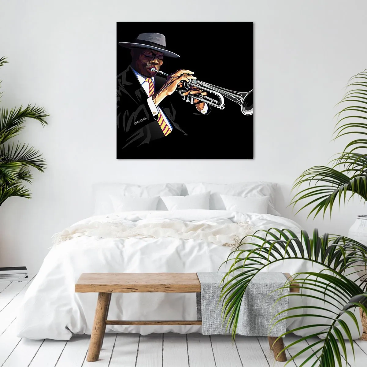 Quadro em tela - Charme da velha escola - 40x40 cm