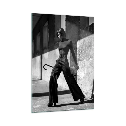 Quadro em vidro - Elegância urbana - 50x70 cm