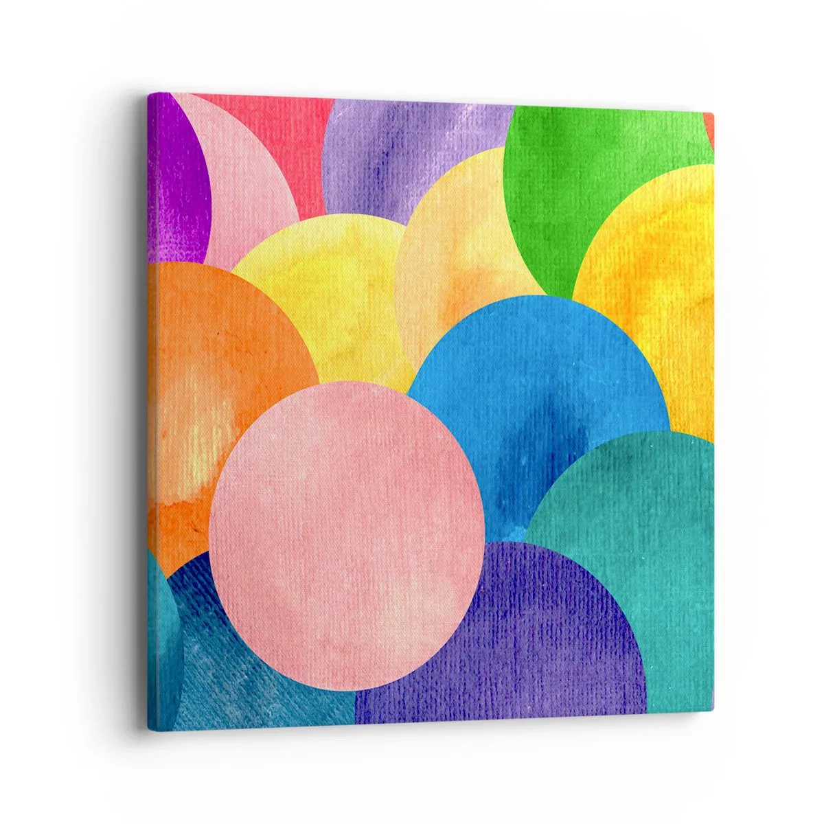 Quadro em tela - A plenitude original da vida - 40x40 cm