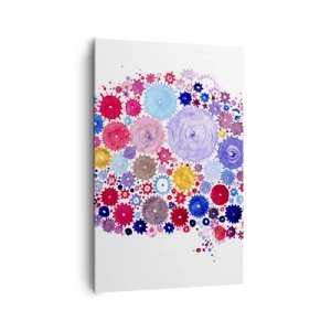 Quadro em tela - A máquina mais perfeita da natureza - 80x120 cm