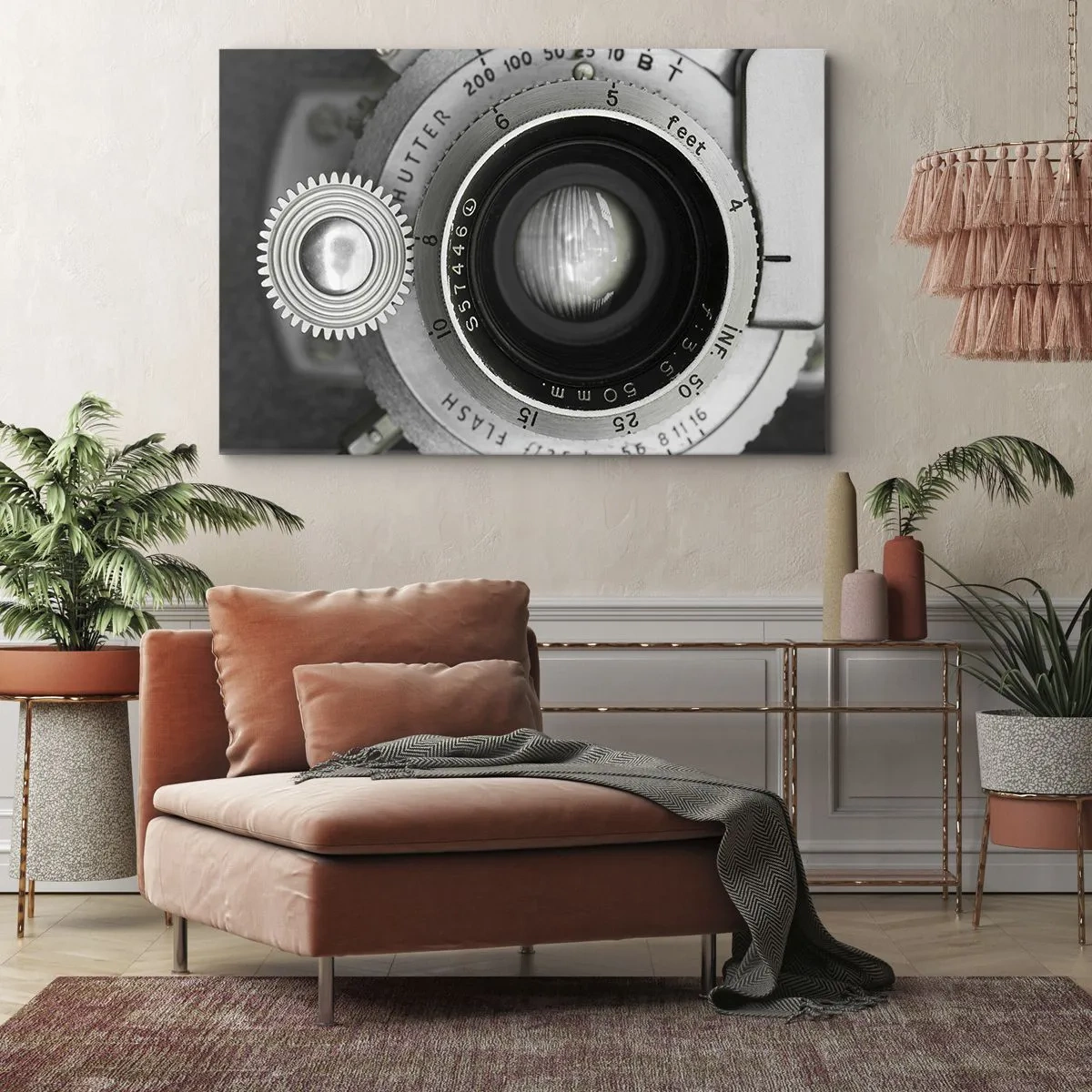 Quadro em tela - Uma história sobre Hollywood - 120x80 cm