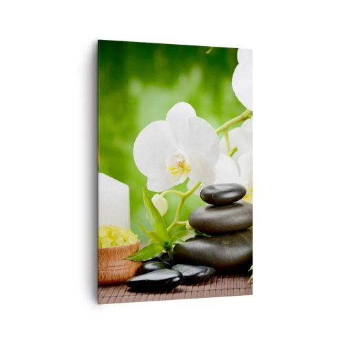 Quadro em tela - Um toque perfumado, floral e suave - 80x120 cm