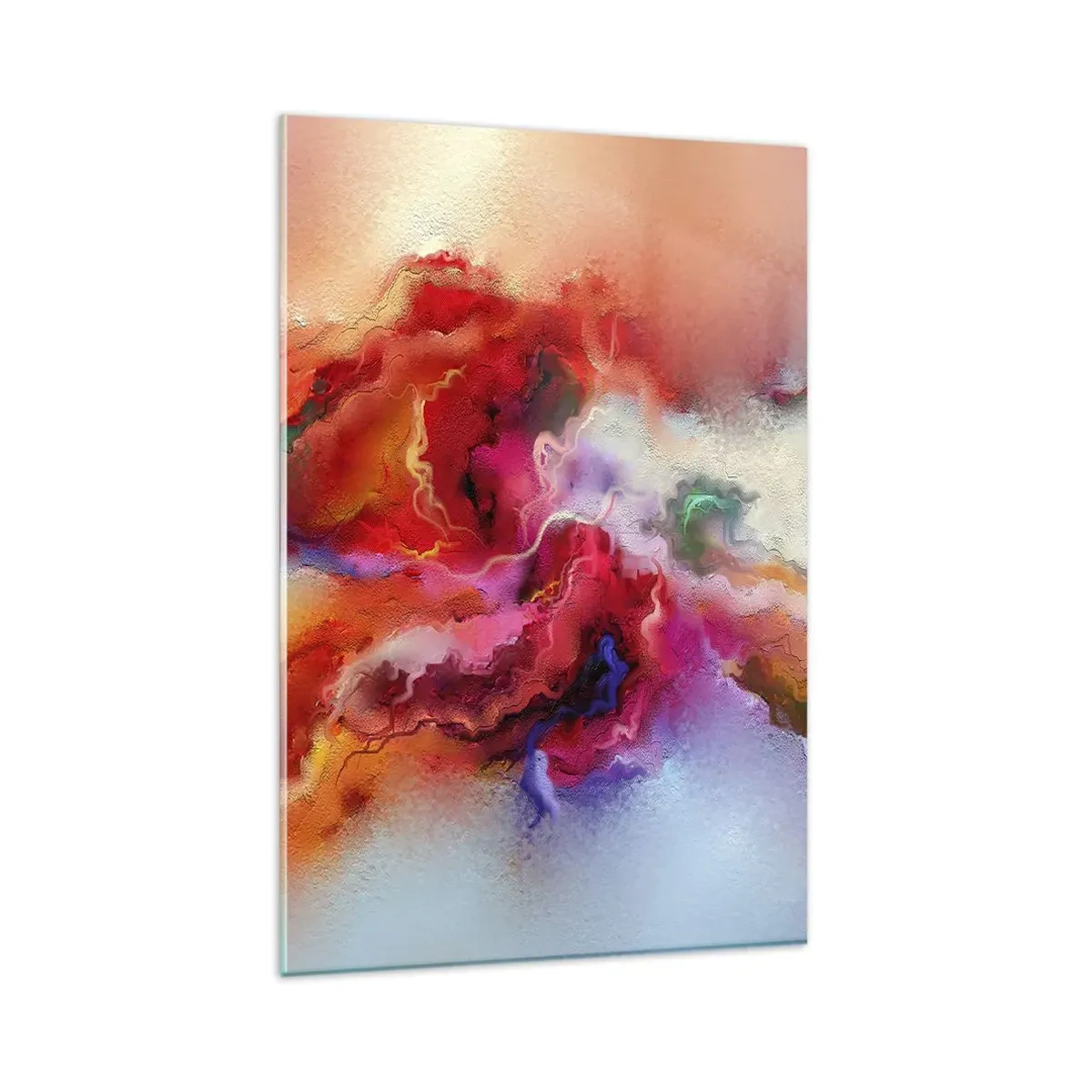 Quadro em vidro - Como capturar os sonhos - fumo - 80x120 cm