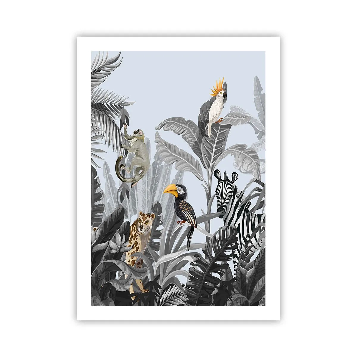 Pôster - Conto de fadas africano - 50x70 cm