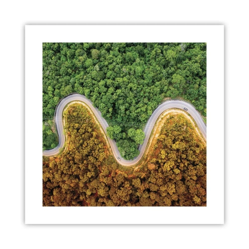 Pôster - Fronteiras e descobertas - 40x40 cm