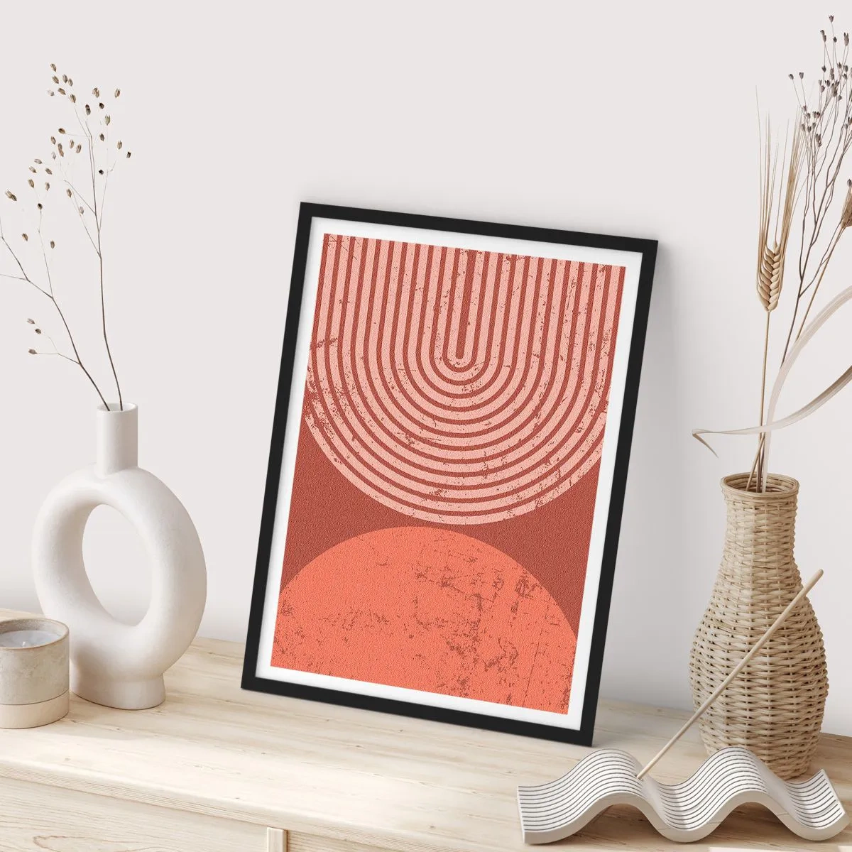 Pôster com moldura preta - Relacionamento próximo - 61x91 cm