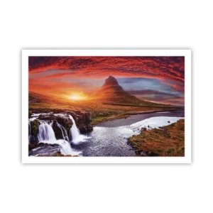 Pôster - A vista da Terra Média - 91x61 cm