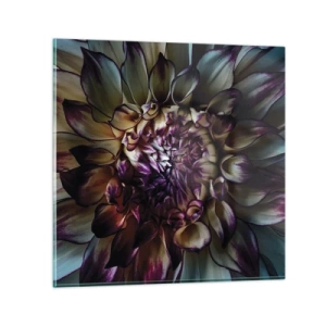 Quadro em vidro - O florescimento da juventude - 60x60 cm