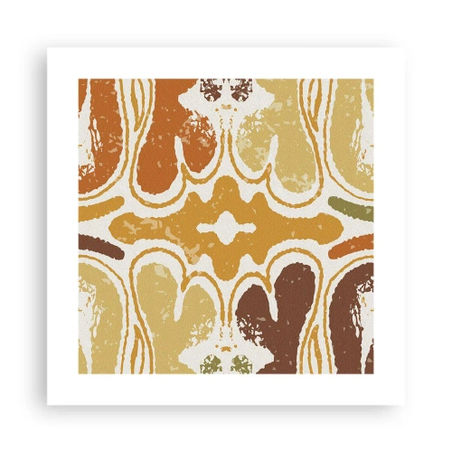 Pôster - Abstração sentimental - 40x40 cm