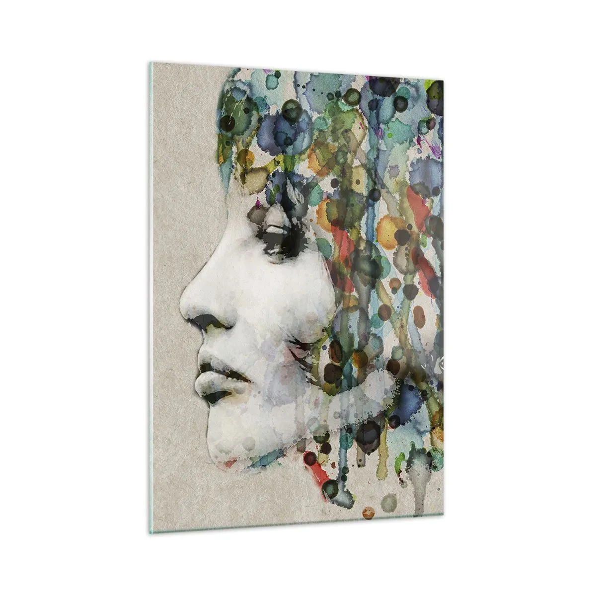 Quadro em vidro - Emergida das cinzas - 50x70 cm