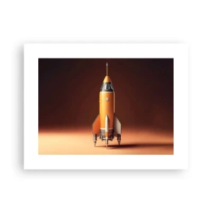 Pôster - Tudo começa com um sonho - 40x30 cm