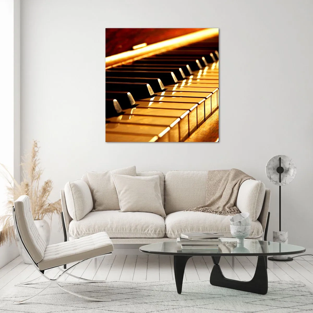 Quadro em vidro - Infinitas possibilidades - 70x70 cm