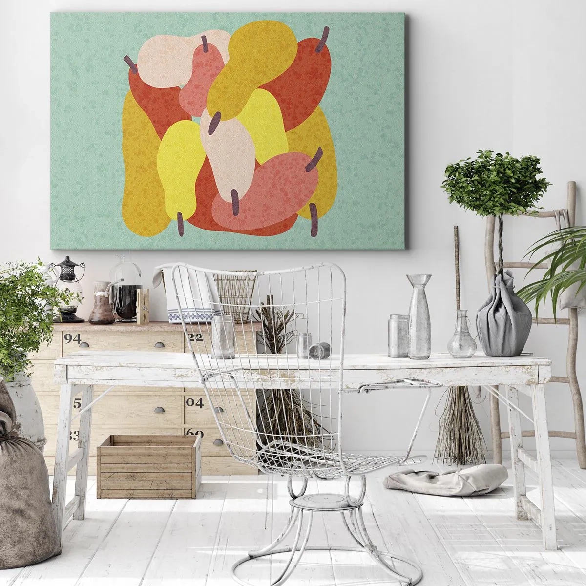 Quadro em tela - Experimente o sol de verão - 120x80 cm