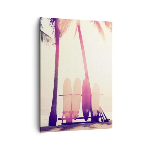 Quadro em tela - Vai ser um grande dia - 50x70 cm