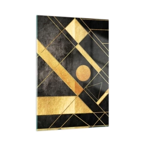 Quadro em vidro - Sol do Deserto - 50x70 cm