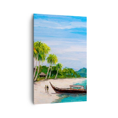 Quadro em tela - Um sonho exótico - 80x120 cm