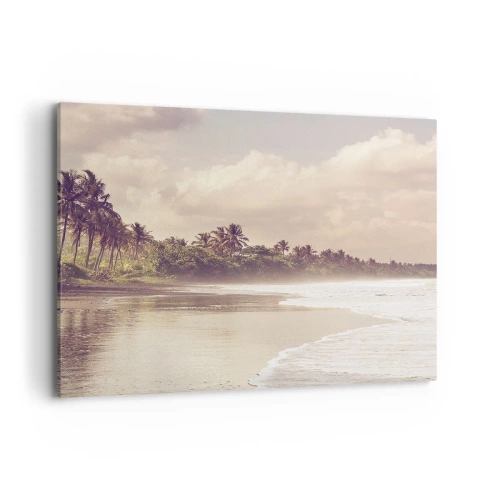 Quadro em tela - Carícia das ondas - 100x70 cm