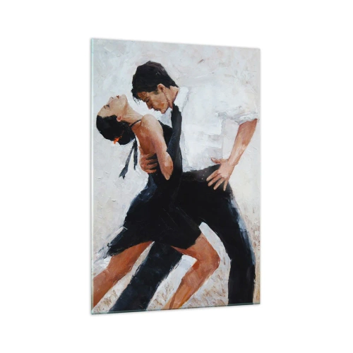 Quadro em vidro - O tango dos meus sonhos - 70x100 cm