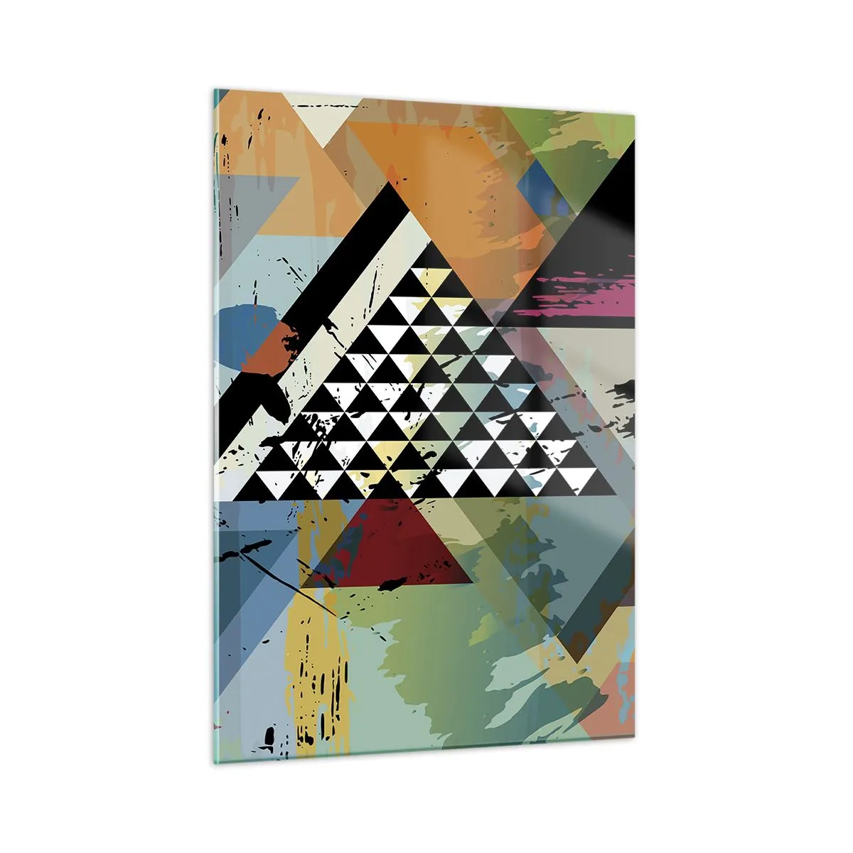 Quadro em vidro - Como é simples - 50x70 cm