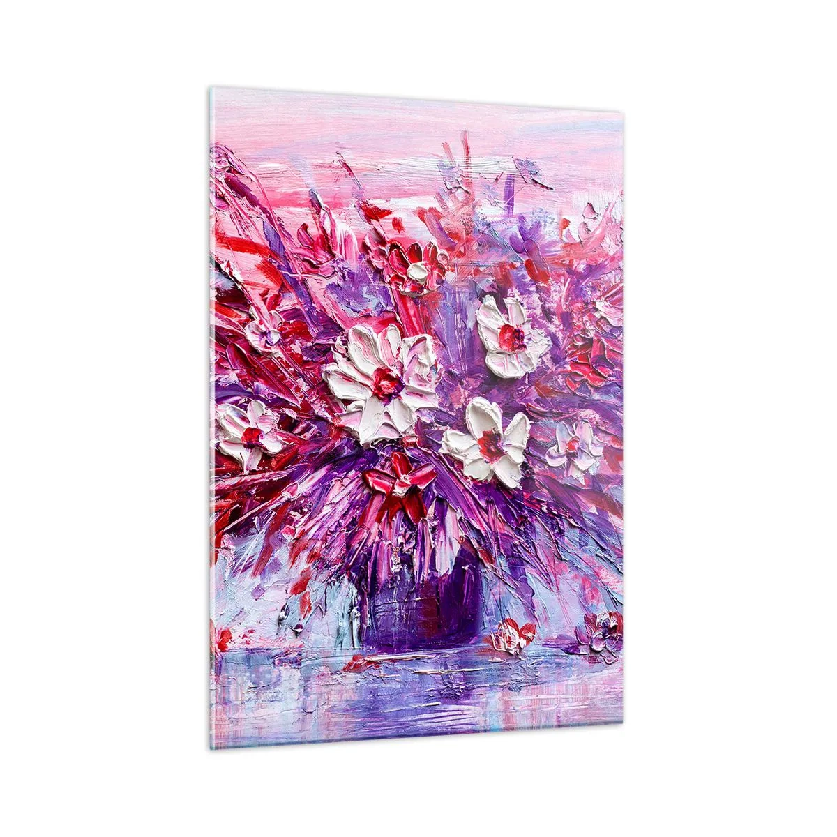 Quadro em vidro - Inocência e paixão - 50x70 cm