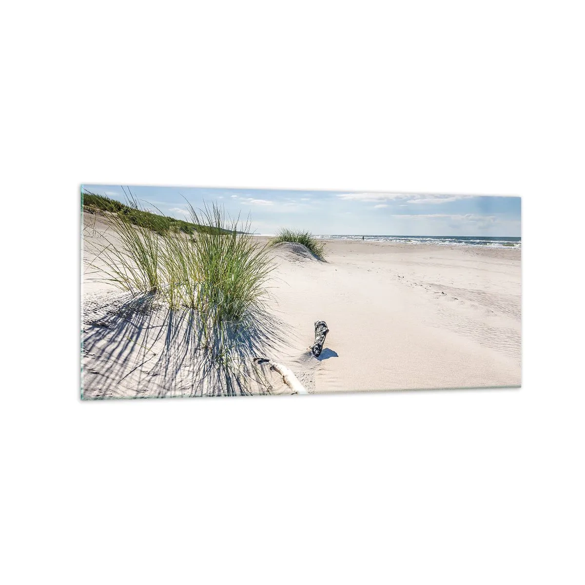 Quadro em vidro - A mais bonita? do Báltico - 120x50 cm