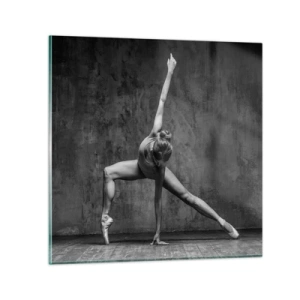 Quadro em vidro - O equilíbrio ideal - 40x40 cm