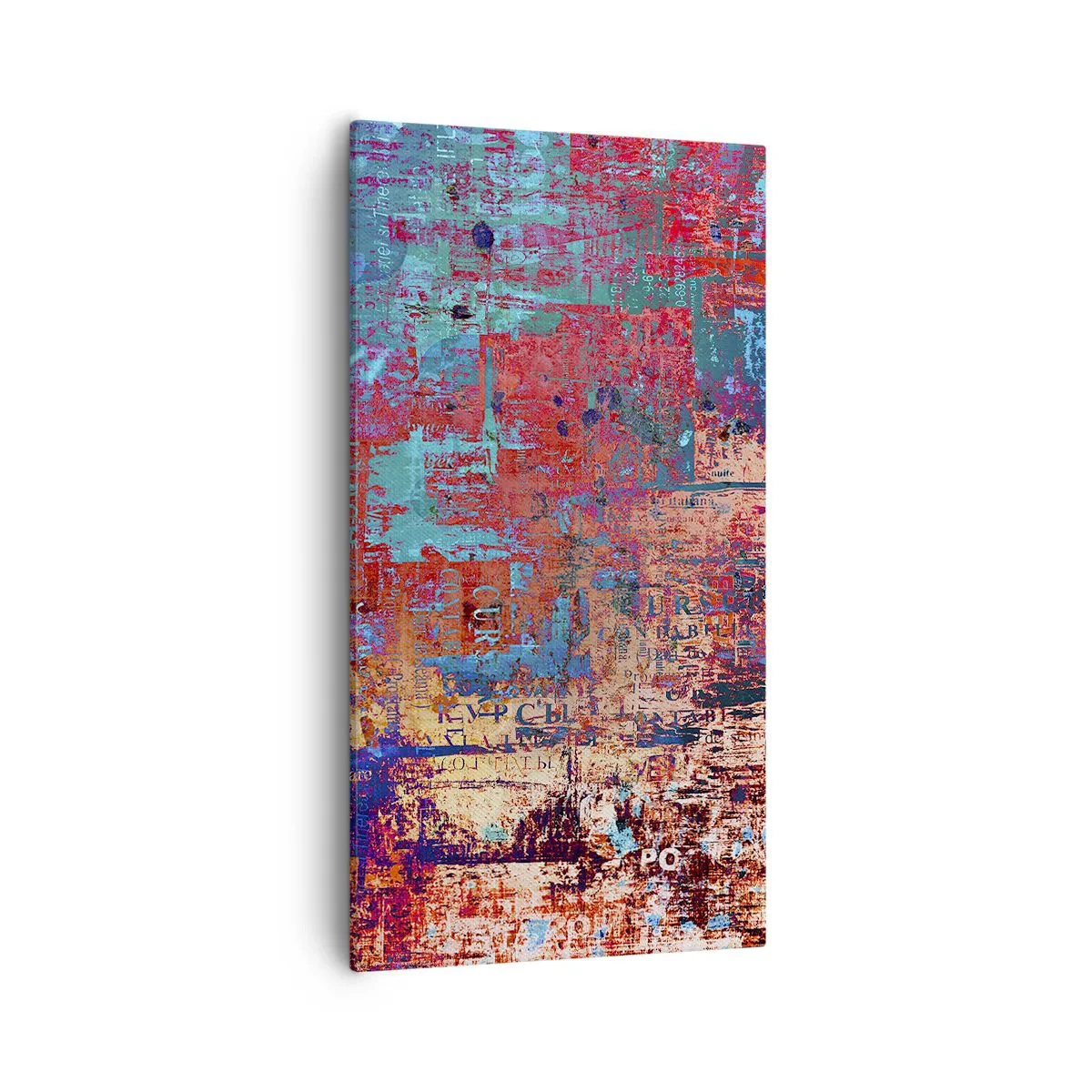 Quadro em tela - Memória e esquecimento - 55x100 cm