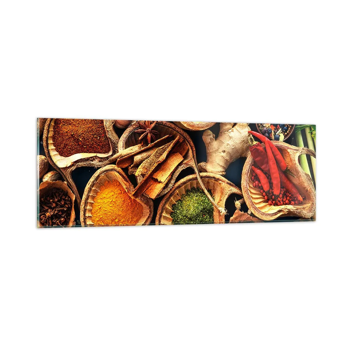 Quadro em vidro - Leve o que quiser - 90x30 cm