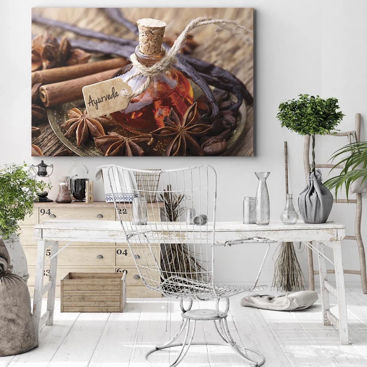 Quadro em tela - Rumo à unidade do corpo e do espírito - 100x70 cm