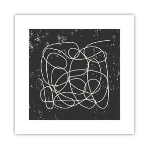 Pôster - Pensamentos errantes - 30x30 cm