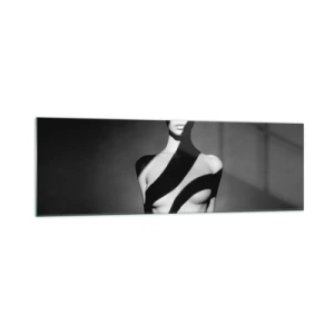 Quadro em vidro - No brilho e na sombra - 160x50 cm