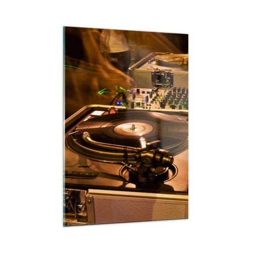 Quadro em vidro - Sente esse poder? - 50x70 cm