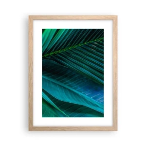 Pôster com moldura de carvalho claro - Anatomia da vegetação - 30x40 cm